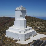 Il telescopio solare del Kiepenheuer Institute a Tenerife. Crediti: Wolfgang Schmidt.