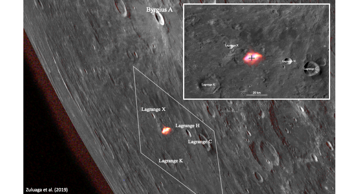 Quellimpatto Sulla Luna Durante Leclissi MEDIA INAF