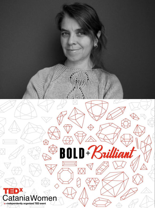 Laura Affer “bold+brilliant” a TedxCataniaWomen MEDIA INAF