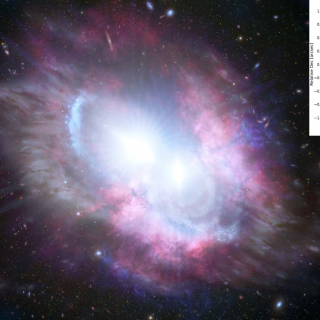 Raffiche di vento relativistico da un lontano quasar