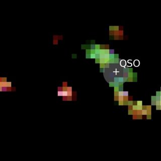 Jwst cattura la drammatica fusione quasar-galassie